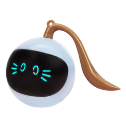 Japasu Smart Interactive LED Ball – Automatic 360° Self-Rotating Colorful Cat Toy with USB Charging