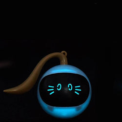 Japasu Smart Interactive LED Ball – Automatic 360° Self-Rotating Colorful Cat Toy with USB Charging