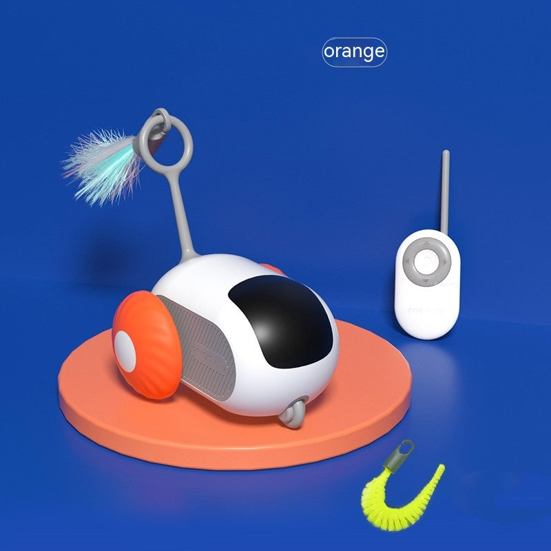Japasu Smart RC "Mouse" Car – 2-in-1 Remote Control & Automatic Interactive Cat Toy with USB Charging
