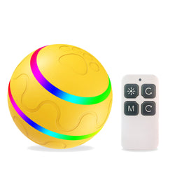 Japasu "Wicked Ball" Smart Interactive Cat Toy – 360° Self-Rotating Automatic Bouncing Ball with USB Charging