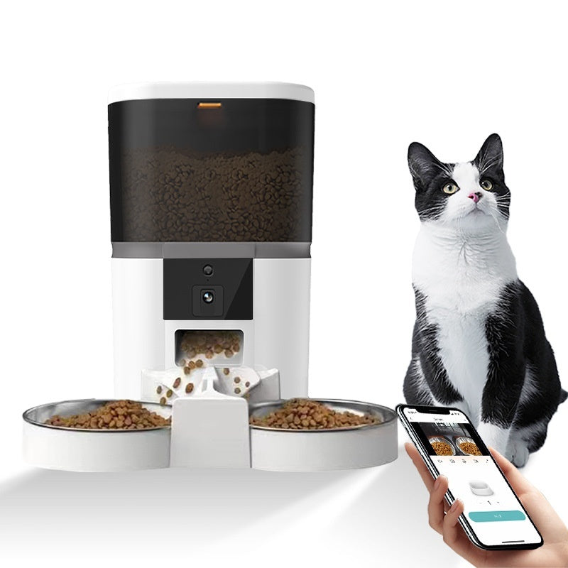 Japasu Smart Pet Feeder – Automatic WiFi-Enabled Food Dispenser for Cats & Dogs