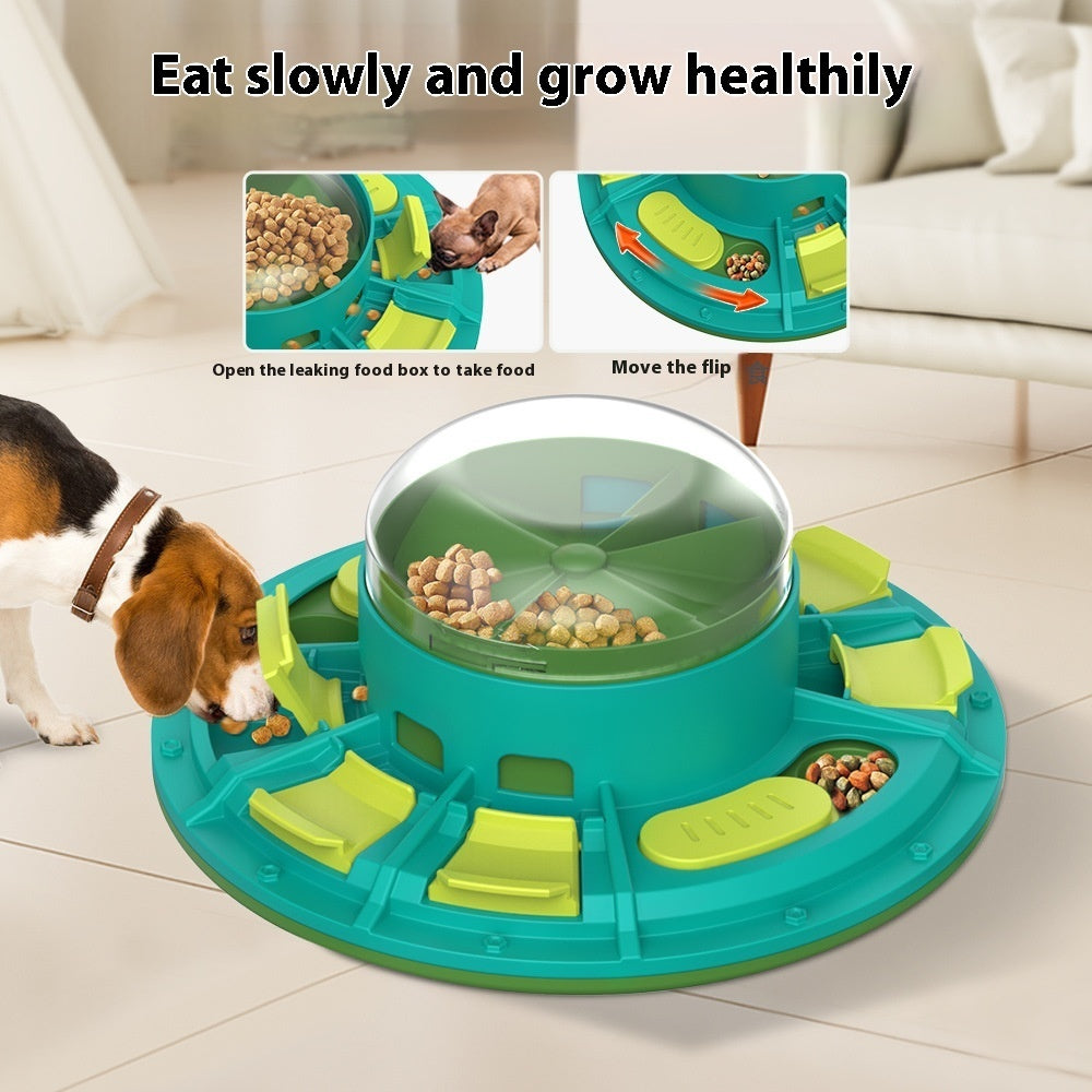 Japasu Ultimate IQ Dog Puzzle – Interactive Level-2 Enrichment Toy & Slow Feeder for Advanced Mental Stimulation
