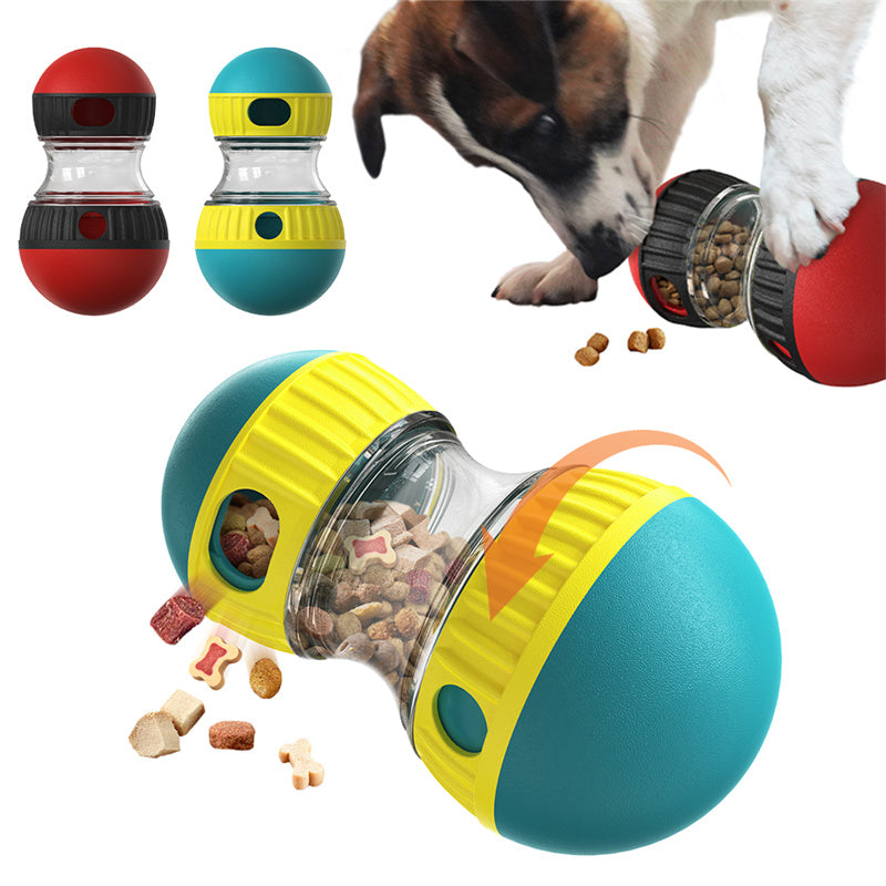 Japasu Interactive IQ Tumbler – Slow Feeder & Puzzle Toy for Boredom Relief & Digestive Health