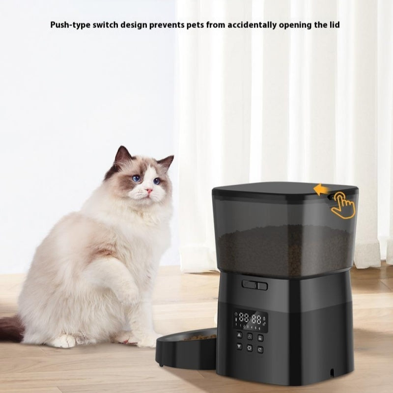 Japasu Precision Automatic Pet Feeder – Programmable Timed Food Dispenser for Cats & Dogs