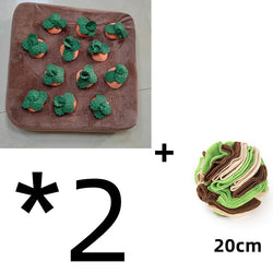 Japasu Interactive Carrot Patch Snuffle Toy – 12-Piece Plush Puzzle & Slow Feeder for Dogs & Cats