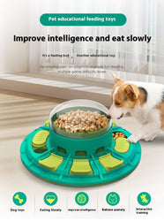 Japasu Ultimate IQ Dog Puzzle – Interactive Level-2 Enrichment Toy & Slow Feeder for Advanced Mental Stimulation